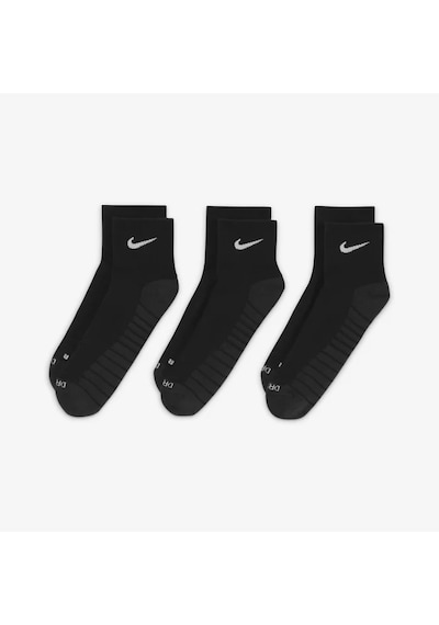 Nike Sx5549-010 Everyday Max Destekli Bilek Antrenman Çorapları 3 Çift Sıyah