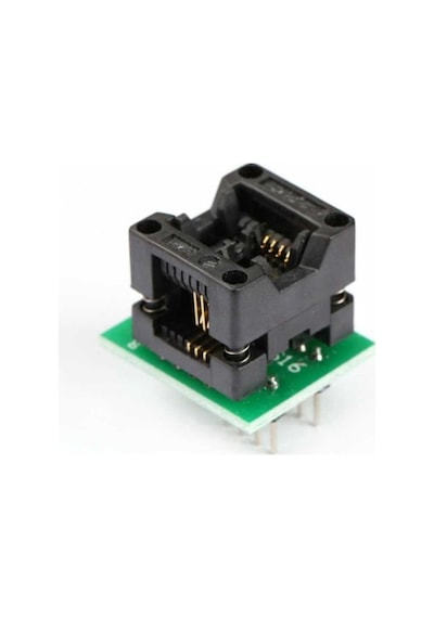 200 Mil Smd Soic8 Sop8 So8 To Dip8 Yaylı Soket Adaptör Eeprom Flash Programlayıcı 200mil