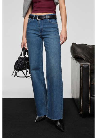 Grımelange Fable Kadın Straıght Fit Paçası Dikişsiz Bitişli Denim Koyu Mavi Jeans Koyu Mavi Grımelange Fable Kadın Straıght Fit Paçası Dikişsiz Bitişli Denim Koyu Mavi Jeans Koyu Mavi