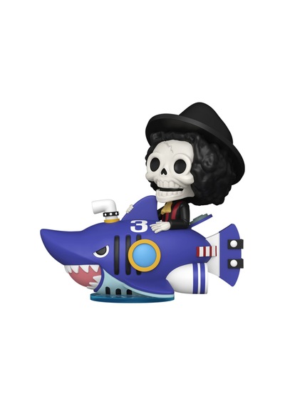 One Piece - Brook With Shark Submerge Pop Rides Vinyl Figure 141 Anime Figür