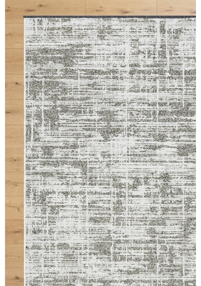 Bukle Gri Beyaz Kilim Yıkanabilir Kaymaz Taban Şönil Kilim Salon Oturma Odası Halısı Bk482