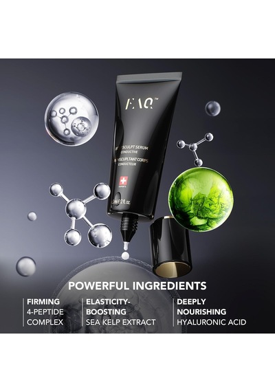 Faq Body Sculpt Serum Peptitler Ve Deniz Yosunu İçeren Hyaluronik Asit Serumu Ve Vücut Nemlendiricisi Selüli Diğer