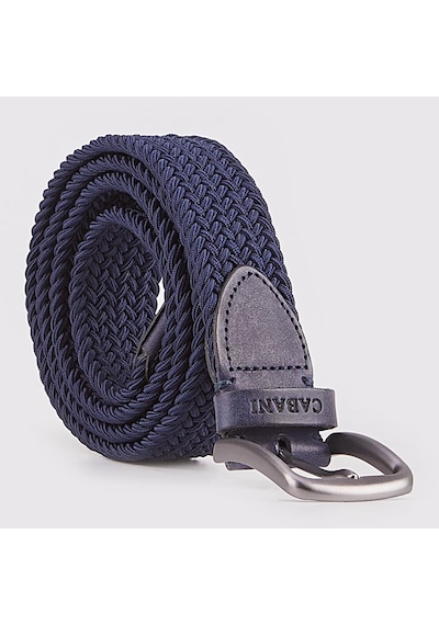 Cabani Triko Lacivert 3,5 Cm Erkek Kemer Lacivert