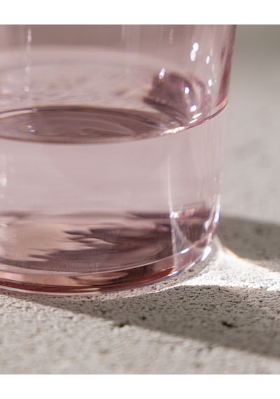 Pierretta-colourful 4'lü Su Bardağı Seti - Soft Pembe - 380 Ml 8684427334515 Çok Renkli