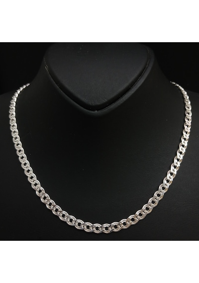 925 Ayar Gümüş Nonna Model Zincir Kolye 5 Mm