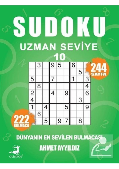 Sudoku Uzman Seviye 10 / Ahmet Ayyıldız