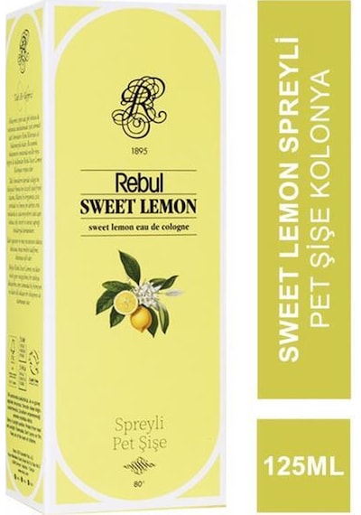 Rebul Sweet Lemon Kolonya Sprey 125 ML
