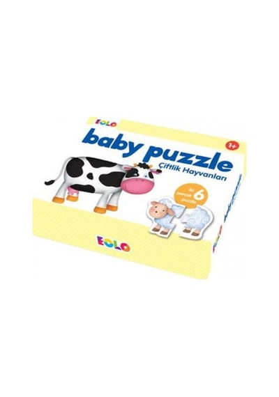 Baby Puzzle - Çiftlik  Hayvanları -