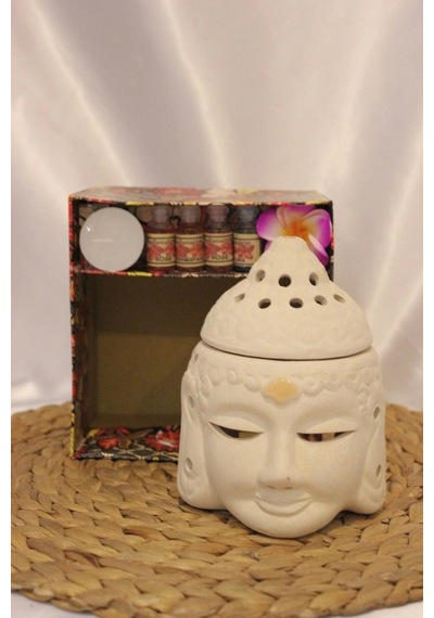 Buhardanlık Buda Set Budha Buhurdanlık Set Seramik