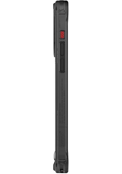 Apple Uyumlu iPhone 15 Pro Max Kılıf Skinarma Magsafe Şarj Özellik Yazı Desenli Airbag Orion Kapak Şeffaf
