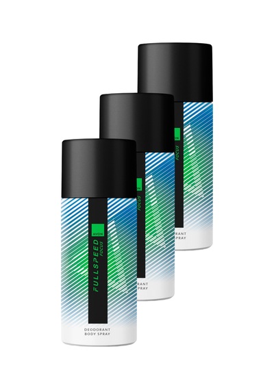 Full Speed Focus Erkek Sprey Deodorant 150 Ml. Üçlü Paket