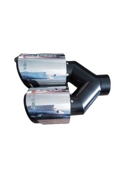 90 Mm Dışı Tam Krom Sağ Çıkış Akrapovic Egzoz Ucu Eksoz 1 Adet - Uyumlu-