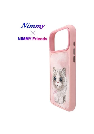 Nımmy Friends 17 Pro 3d Nakış İşlemeli Ragdoll Kedi Desenli Büyük Göz Serisi Metal Çerçeveli Düz Kılıf Pembe Çok Renkli Nımmy Friends 17 Pro 3d Nakış İşlemeli Ragdoll Kedi Desenli Büyük Göz Serisi Metal Çerçeveli Düz Kılıf Pembe Çok Renkli