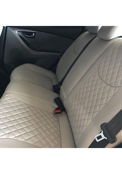 Hyundai Elantra Araca Özel Deri Oto Koltuk Kılıfı (488792615)