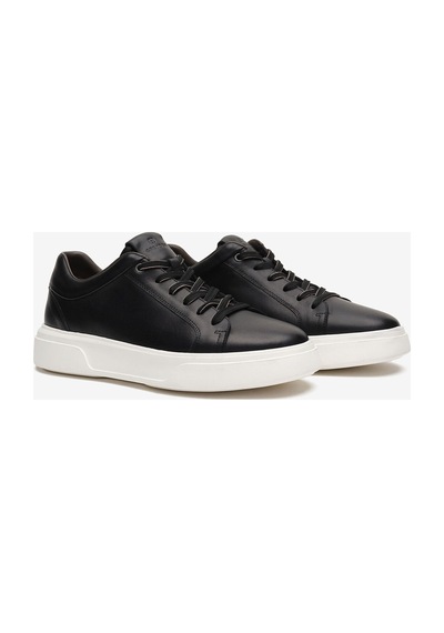 Greyder 64822 Erkek Hakiki Deri Sneaker Ayakkabı Siyah