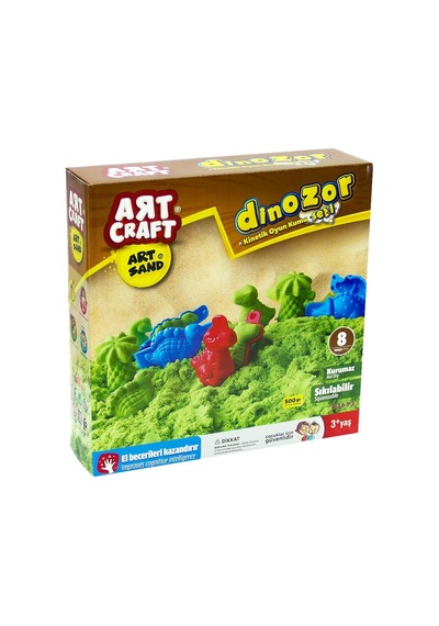 Dede Art Craft Dinozor Kinetik Kum Seti 500gr
