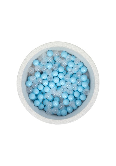 Bubble Pops 50' Li Top Havuzu Topları 7 Cm Ce Belgeli - Mavi