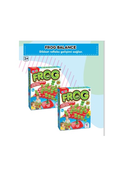 Frog Balance Kurbaga Denge Çocuk Eğitici Kurbaga Agacı Oyunu