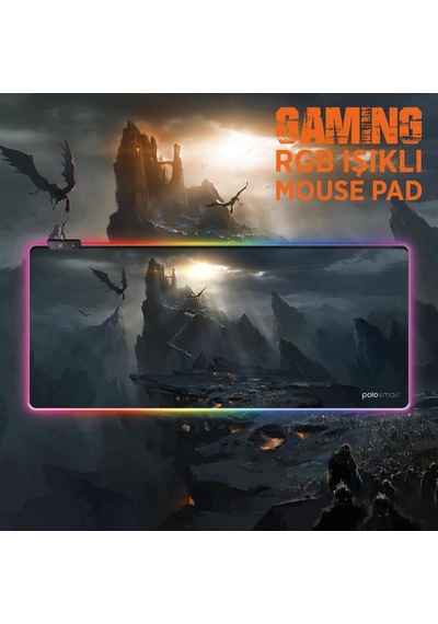 Polosmart  Pgm15 Rgb Işıklı Gaming  Mouse Pad