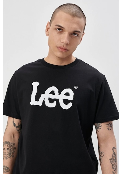 Lee Erkek T Shirt L65QAI01 001 SİYAH Siyah