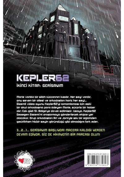 Kepler62 Gerisayım - Bjorn Sortland -  Timo Parvela - Can Çocuk Yayınları