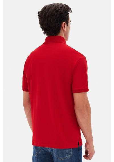 Twn Slim Fit Kırmızı Pike Dokulu T-shirt 4ec146011784m Kırmızı