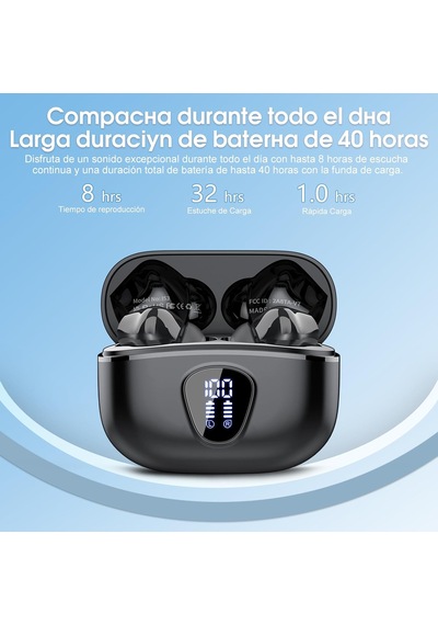 Tr Kablosuz Kulaklıklar, Bluetooth 5.4 Kulaklık Hifi Stereo, Enc Gürültü Önleyici Mikrofonlu Bluetooth Kulaklıkla Genel