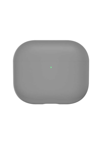 Apple Uyumlu AirPods 3 Kılıf Benks Liquid Silikon PC Kılıf ZORE-270294 Gri