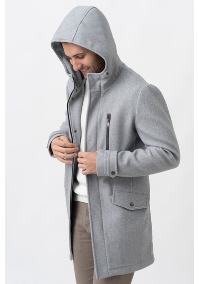 White Stone Bogotá 242401 Slim Fit Kaban Gri-Gri