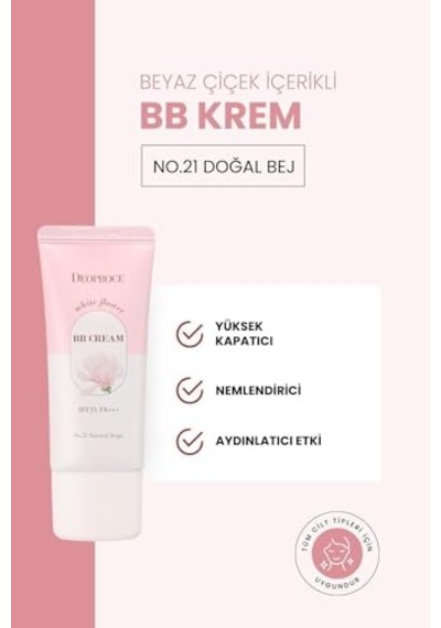 Beyazlatıcı Ve Işıltı Artırıcı Flower Bb Krem 30 Mililitre No 21