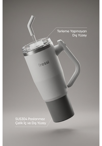 Montela Termos Paslanmaz Çelik 1200 Ml Fr-t1210 Gri