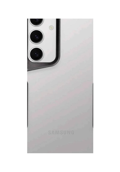Galaxy Uyumlu S25 Kılıf Boyi Silikon Kapak - Siyah 18709