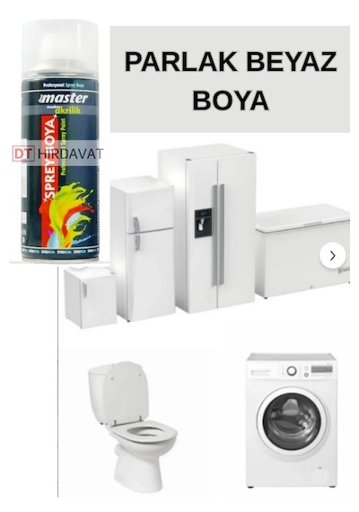 Profesyonel Seri 400ml Büyük Boy Sprey Boya Makinalar, Yedek Parçalar, Çelik Eşya, Ahşap Mobilya, Sert Plastik, Hobi Ve El Sanatları, Motorsiklet /bisiklet/oto Vb. Alanlarda Kullanılır. 0301 Parlak Beyaz Profesyonel Seri 400ml Büyük Boy Sprey Boya Makinalar, Yedek Parçalar, Çelik Eşya, Ahşap Mobilya, Sert Plastik, Hobi Ve El Sanatları, Motorsiklet /bisiklet/oto Vb. Alanlarda Kullanılır. 0301 Parlak Beyaz