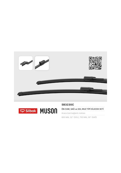 Ilkeshop Silecek Süpürgesi Muz Tipi Cıtroen C4 Picasso / Grand Picasso B78 07/13