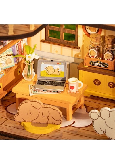Rolife Dg169 Yavru Köpeğin Sevimli Evi Puppy's Cozy Villa Dıy Minyatür Maket Modelset Mini Dollhouse 3d Model Kit Detaylı Dekoratif Hobi Seti 3d Puzzle Tiny House Rolife Dg169 Yavru Köpeğin Sevimli Evi Puppy's Cozy Villa Dıy Minyatür Maket Modelset Mini Dollhouse 3d Model Kit Detaylı Dekoratif Hobi Seti 3d Puzzle Tiny House