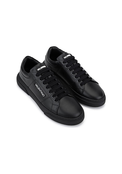 Mario Valentino Unisex Hakiki Deri Siyah Sneakers & Spor Ayakkabı 1040 95s3909 Ayk Sk25-26 Black/black Siyah - Çok Renkli