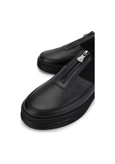 Rossi Erkek Deri & Tekstil Siyah Casual Ayakkabı 668 1292k Erk Ayk Sk24-25 Nero Siyah