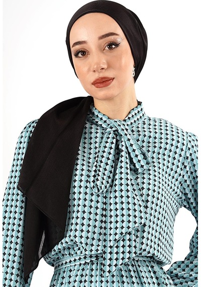 Fatma Sezen Siyah Jan Jan Şal - Kadın