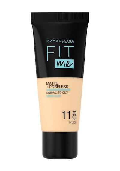 Maybelline New York Fit Me Matte+Poreless Fondöten 118 Nude 30 ML