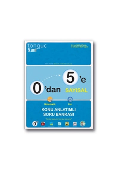 Tonguç 5. Sınıf 0 Dan 5 E Konu Anlatımlı Soru Bankası Set