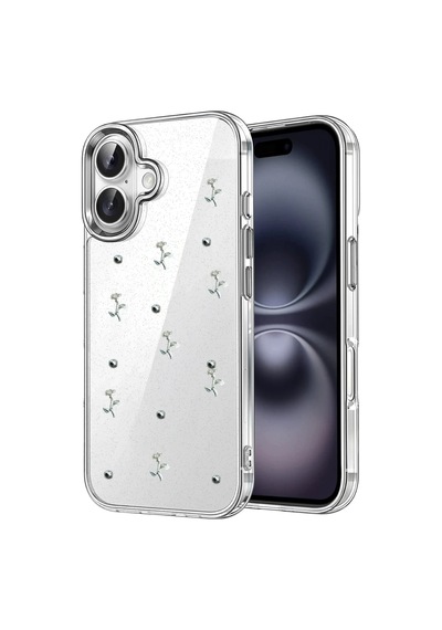 Gld-spt- Newface Apple Uyumlu iPhone 17 Fiyonk Desenli Kapak - Desen 4