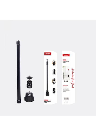 Jmary Mt-21 Kamera Sabitleme Uzatma Kolu Aparatı Siyah