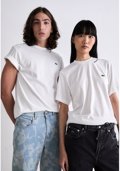 Lacoste Unısex - Basic T-shirt Beyaz