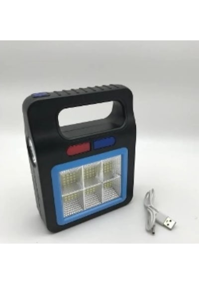 Polizei P-605-6 Çakarlı Güçlü Fener Ve Işıldak