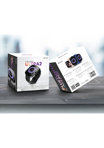 HiFuture Ultra2 1.85" TFT Ekran BT Arama IP68 Su Geçirmez Akıllı Saat (Distribütör Garantili