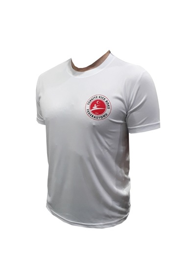 Yiğitspor Kickboks Tişörtü Beyaz & Kıckboks Tişörtü & Kıck Boks Tişört