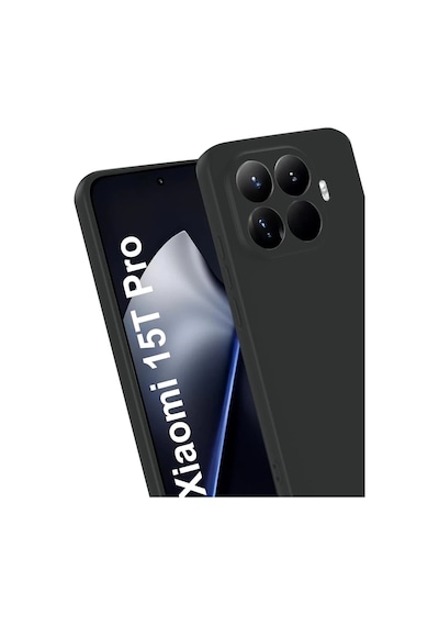 Xiaomi Mi 15t Pro Uyumlu First Silikon - Siyah