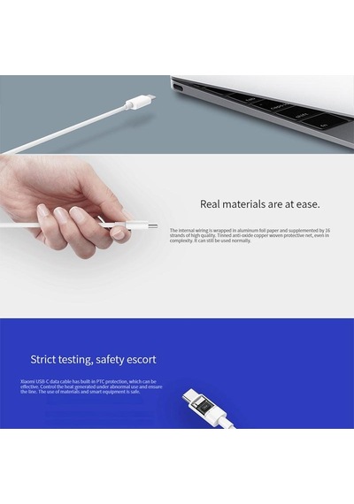 Xıaomı Usb-C Type-C Veri Şarj Kablosu