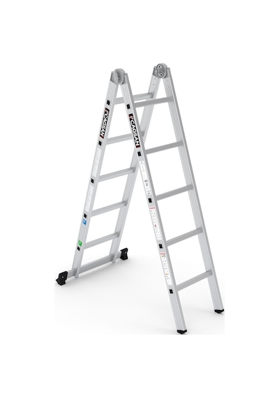 Çağsan 2x5 Basamaklı Folde Katlanır Merdiven K3
