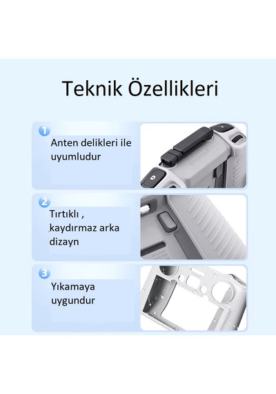 Teknoroket Djı Rc 2 Kumanda İçin Silikon Koruma Kılıf